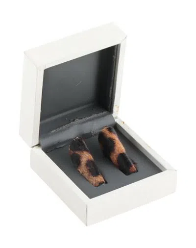 Alberta Ferretti Accessories - Footwear Accessories In Brown