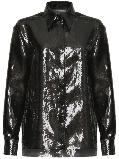 Alberta Ferretti Alberta Ferreti Black Polyester Shirt