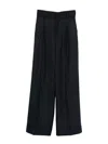 Alberta Ferretti Alberta Ferreti Blue Polyester Wool Elastan Pants In Blue