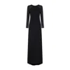 Alberta Ferretti Alberta Ferreti Cady Long Dress In Black