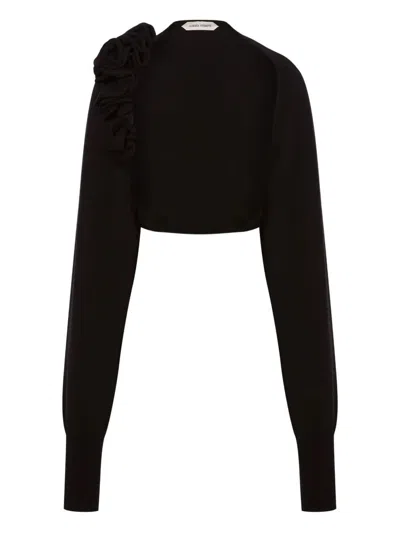 Alberta Ferretti Alberta Ferreti Cashmere Sweater In Black