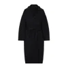 Alberta Ferretti Alberta Ferreti Double Coat In Black
