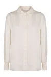 Alberta Ferretti Alberta Ferreti Silk Shirt In Neutral