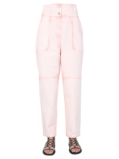 Alberta Ferretti Alberta Ferreti Slouchy Fit Jeans In Pink