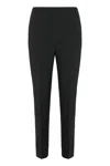 Alberta Ferretti Alberta Ferreti Tailored Trousers In Stretch Fabric In Black