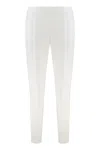 Alberta Ferretti Alberta Ferreti Tailored Trousers In Stretch Fabric In White