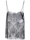 Alberta Ferretti Alberta Ferreti Top In Gray