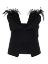 Alberta Ferretti Alberta Ferreti Top In Black