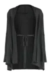Alberta Ferretti Alberta Ferreti Virgin Wool Cardigan In Black