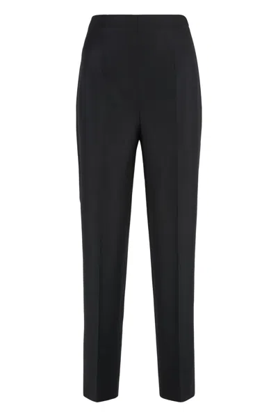 Alberta Ferretti Alberta Ferreti Virgin Wool Trousers In Black
