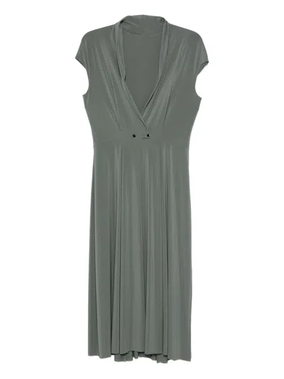 Alberta Ferretti Alberta Ferreti Viscose Elastane Dress In Gray