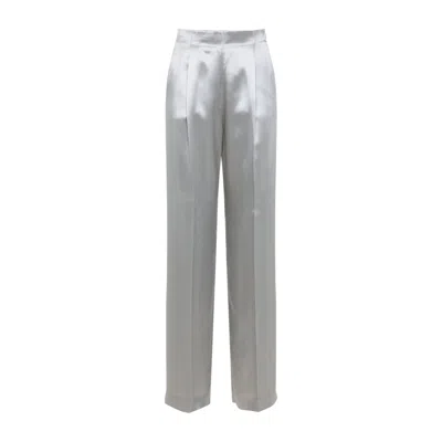 Alberta Ferretti Alberta Ferreti Viscose Pants In Gray