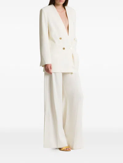 Alberta Ferretti Alberta Ferreti White Viscose Jacket
