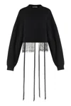 Alberta Ferretti Alberta Ferreti Wool Blend Sweater In Black