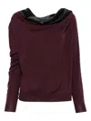 Alberta Ferretti Alberta Ferreti Wool Sweater In Pink