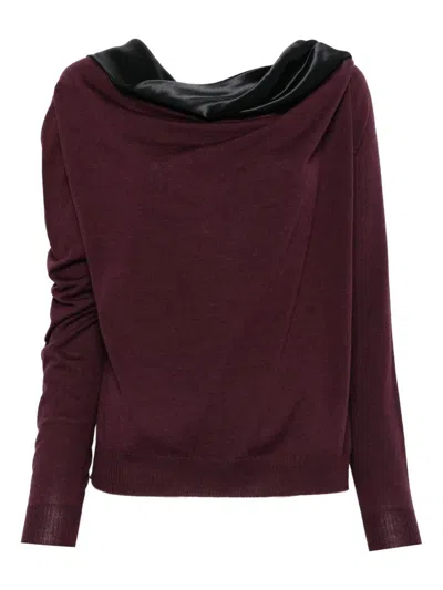 Alberta Ferretti Alberta Ferreti Wool Sweater In Pink
