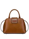 Alberta Ferretti Albi 33 Tote Bag In Brown