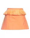 Alberta Ferretti Mini Skirts In Orange
