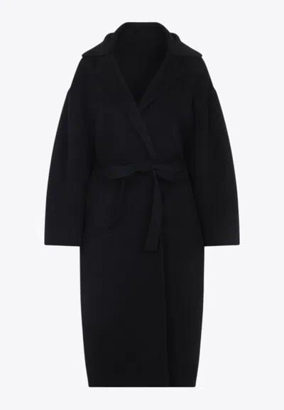 Alberta Ferretti Belted Wool Coat