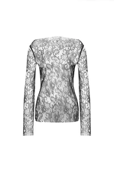 Alberta Ferretti Black In Gray