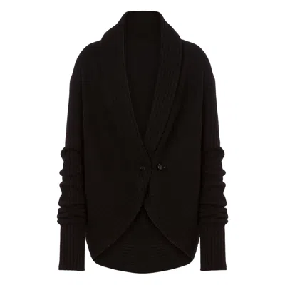 ALBERTA FERRETTI ALBERTA FERRETTI BLACK KNITWEAR - CARDIGANS WOMEN