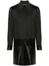 Alberta Ferretti Dresses Grey In Black