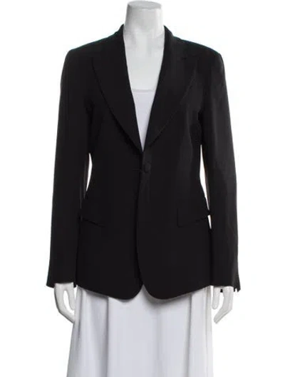 Pre-owned Alberta Ferretti Blazer In Blue