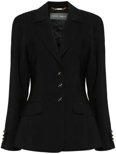 Alberta Ferretti Blazer Clothing In Black