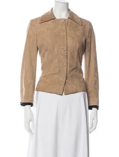 Pre-owned Alberta Ferretti Blazer In Neutrals