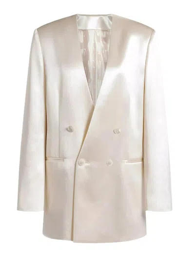 Alberta Ferretti Blazer - Blanco In White