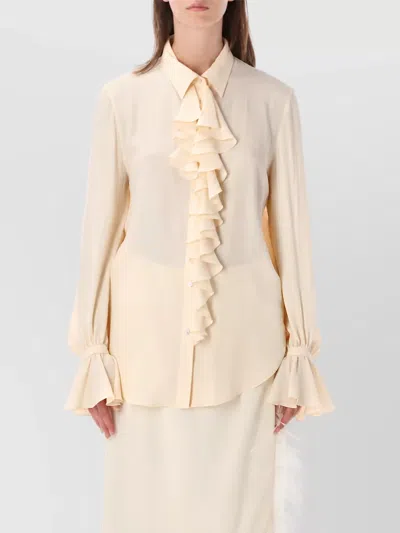 Alberta Ferretti Blouse In Neutral