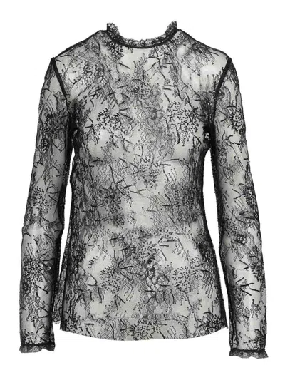 Alberta Ferretti Blouse In Black