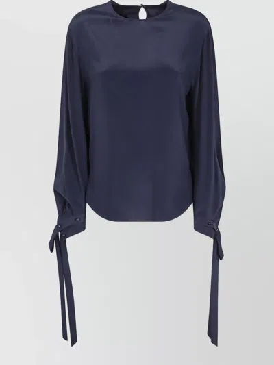 Alberta Ferretti Blouse In Blue