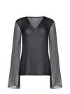 Alberta Ferretti Blouse By  In Black
