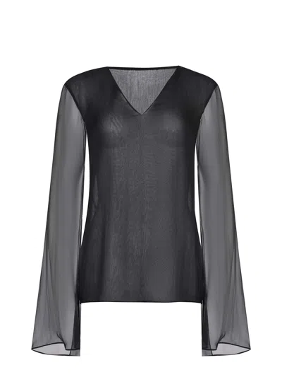 Alberta Ferretti Blouse By  In Black