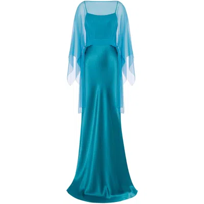 Alberta Ferretti Blue Dresses - Cocktail & Party Dresses Women In Multi