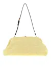 Alberta Ferretti Shoulder Bag Maxi Pouch Adjustable Strap In Yellow