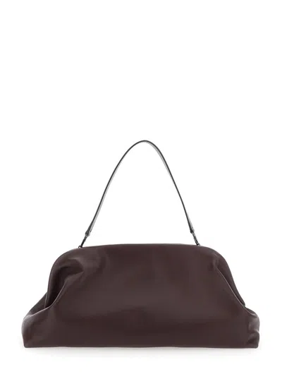 Alberta Ferretti Borsa Pelle Nappa In Brown