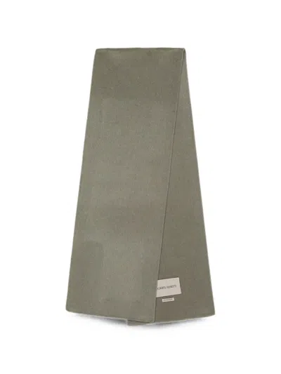 Alberta Ferretti Brushed-finish Scarf In Green