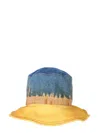 Alberta Ferretti Bucket Hat With Tie Dye Print In Multicolour