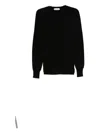 Alberta Ferretti Button-embellished Sweater In Black
