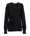 Alberta Ferretti Button-embellished Sweater In Black