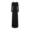 Alberta Ferretti Alberta Ferreti Cady Long Dress In Black
