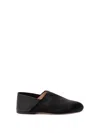 Alberta Ferretti Logo-debossed Leather Loafers In Multi