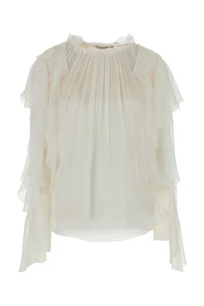 Alberta Ferretti Camicia-40 Nd  Female In Neutral