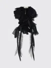 Alberta Ferretti Cape  Woman Color Black In Black