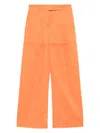 Alberta Ferretti High-waisted Trousers Featuring Belt Loops