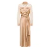 Alberta Ferretti Casual Woman Clothes  - Dress - Beige