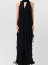 Alberta Ferretti Alberta Ferreti Silk Chiffon Long Dress
