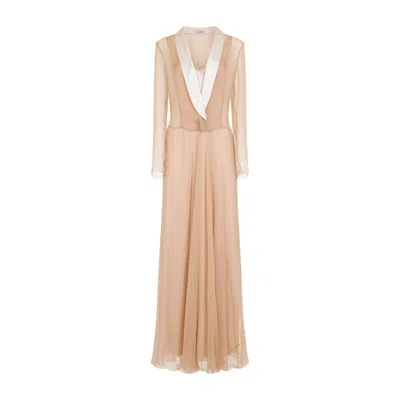 ALBERTA FERRETTI ALBERTA FERRETTI CHIFFON LONG DRESS WOMEN